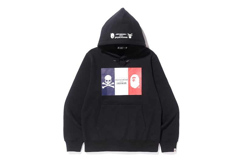 BAPE X Mastermind Japan Paris Store Hoodie Black