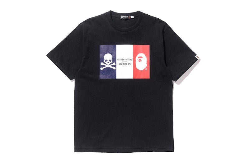 BAPE X Mastermind Japan Paris Store Tee Black