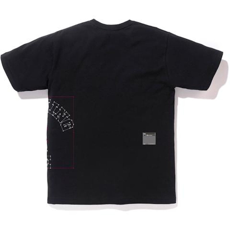 BAPE Paste and Place Tee Black