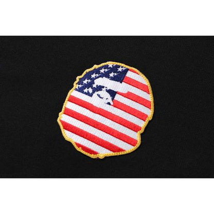 BAPE Patch Pullover Hoodie Black