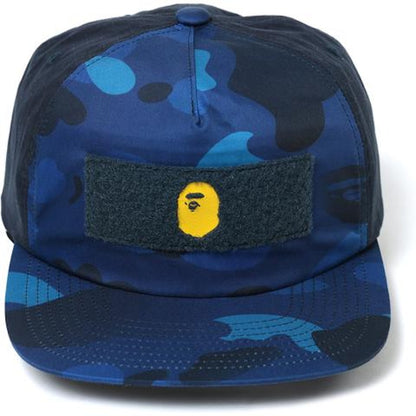 BAPE Patched Snap Back Cap Cap Blue