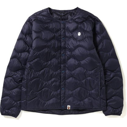 BAPE Pocketable Light Down Jacket Navy