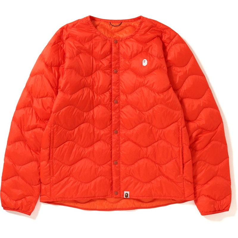 BAPE Pocketable Light Down Jacket Orange