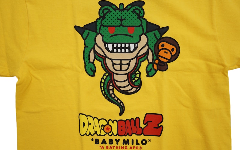 BAPE Dragon Ball Z Polunga Milo Tee Yellow