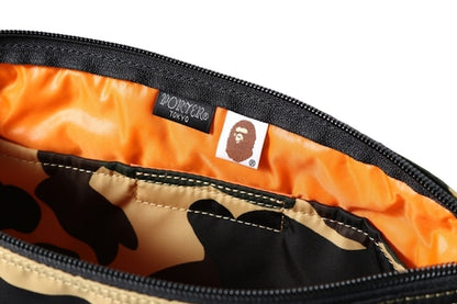 BAPE Porter 1st Camo Sacoche Yellow