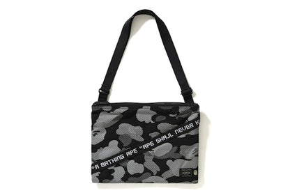 BAPE Porter Reflection Camo Sacosh Gray/Black