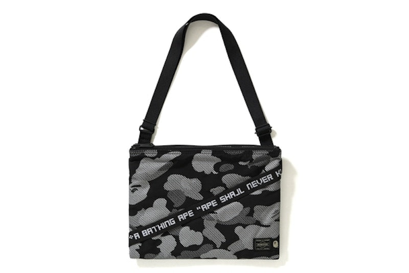 BAPE Porter Reflection Camo Sacosh Gray/Black