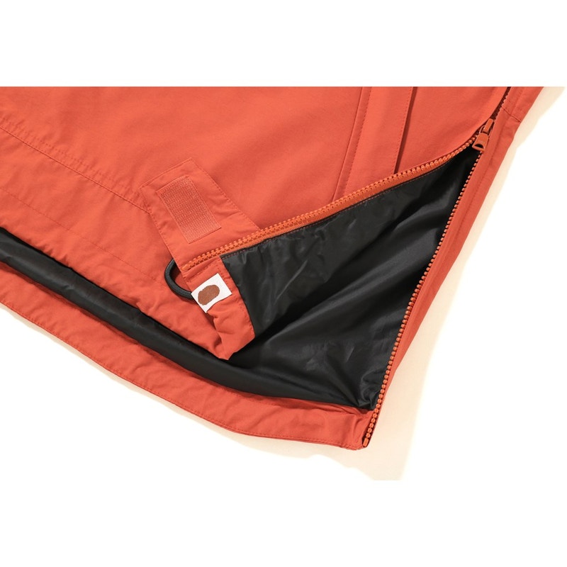 BAPE Pullover Anorak Orange
