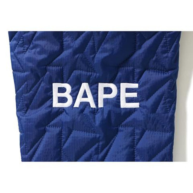 BAPE Quilted Jacket Jacket Navy