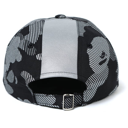 BAPE Reflection Camo Cap Cap Black