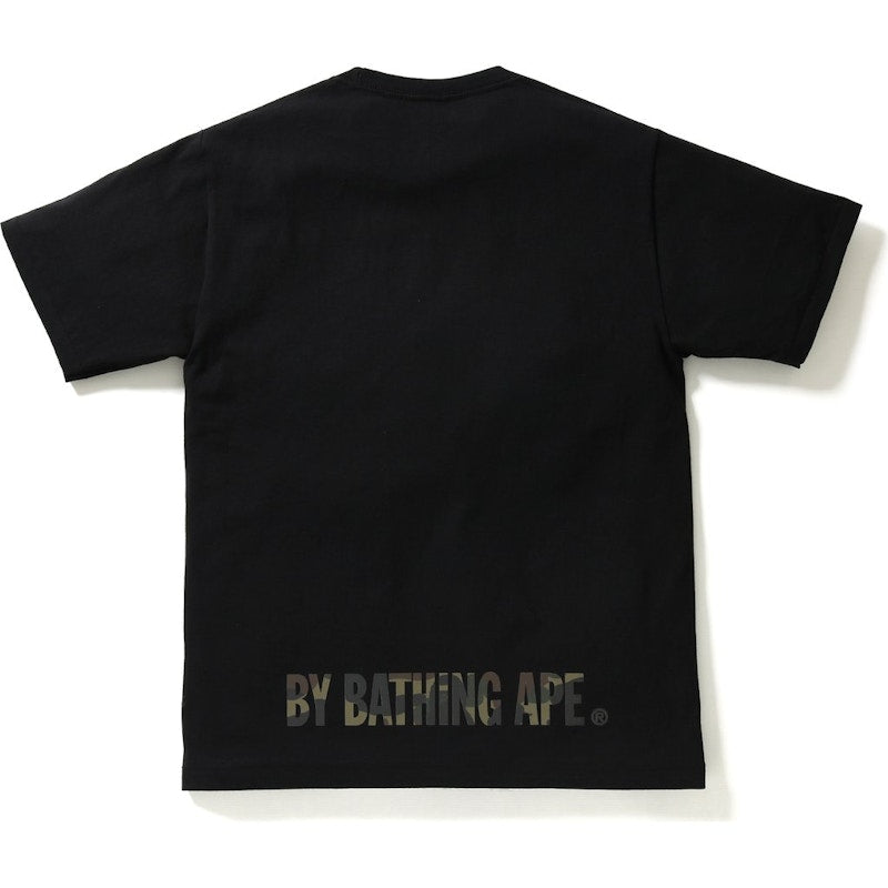 BAPE Reflector 1st Camo Ape Face Tee Tee Black/Green