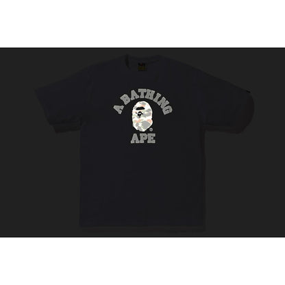 BAPE Reflector 1st Camo College Tee White/Green