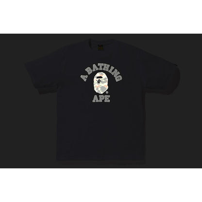 BAPE Reflector 1st Camo College Tee White/Orange