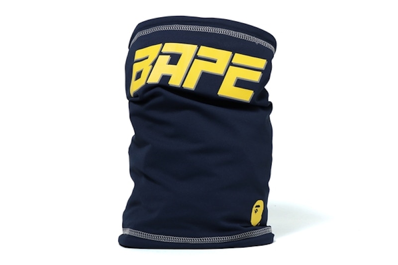 BAPE Reflector Neck Gaiter Navy