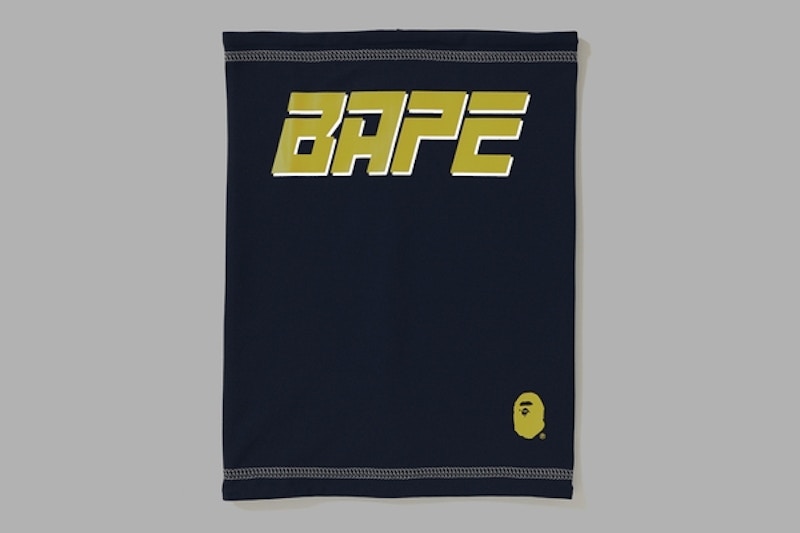 BAPE Reflector Neck Gaiter Navy