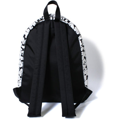 BAPE Rubber Solid Camo Day Pack L White