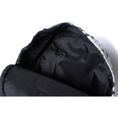 BAPE Rubber Solid Camo Day Pack L White
