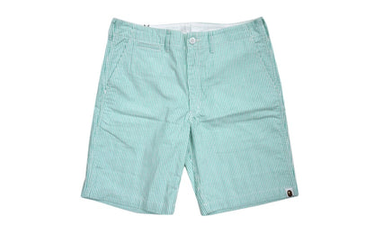BAPE Seersucker Shorts Green