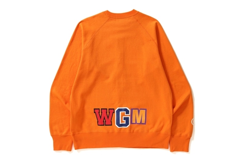 BAPE Shark Crewneck Orange