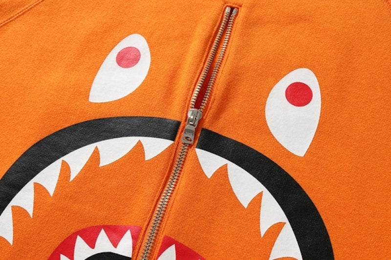 BAPE Shark Crewneck Orange