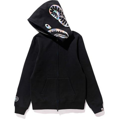 BAPE Shark Full Zip Hoodie (Ladies) Black