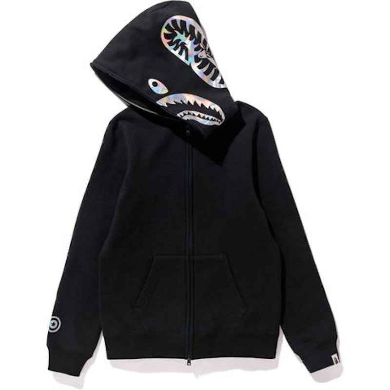 BAPE Shark Full Zip Hoodie (Ladies) Black