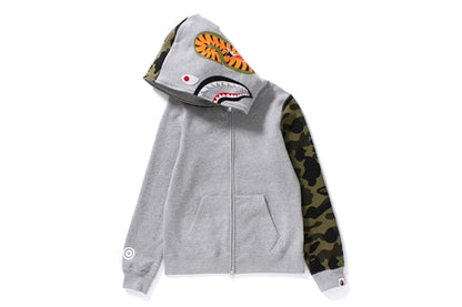 BAPE Shark Full Zip Hoodie (Ladies) Gray