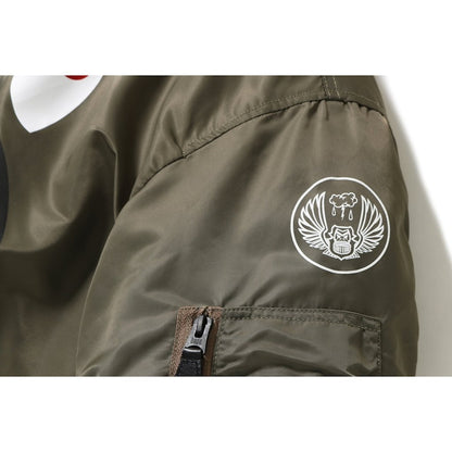 BAPE Shark Ma-1 Ma-1 Olive