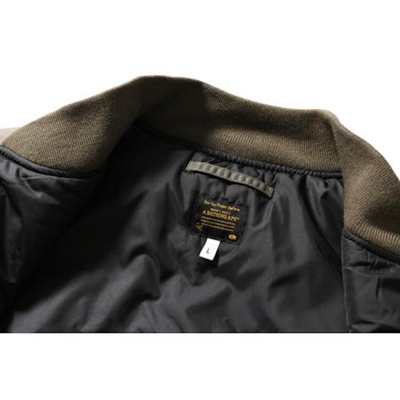 BAPE Shark Ma-1 Ma-1 Olivedrab