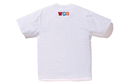 BAPE Shark One Point WGM Tee White