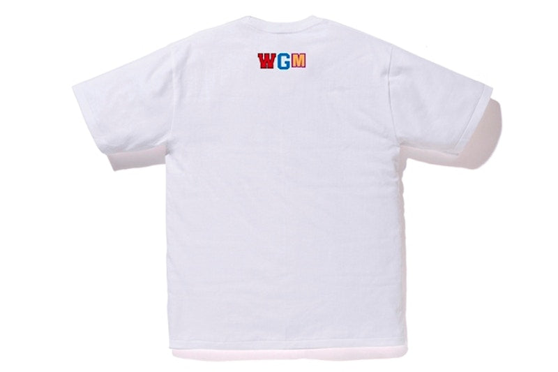 BAPE Shark One Point WGM Tee White