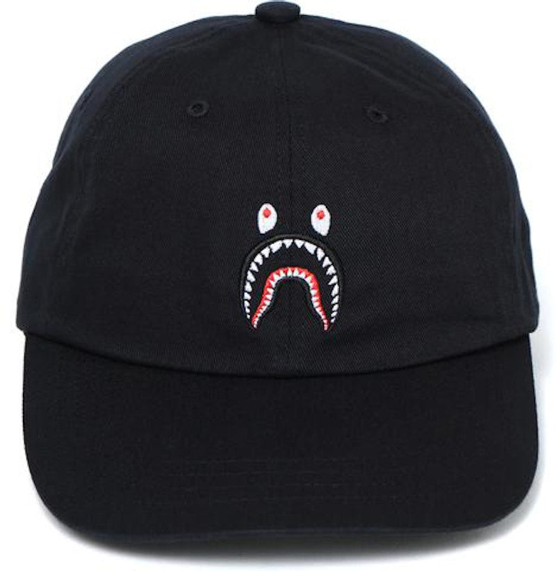 BAPE Shark Panel Cap Black