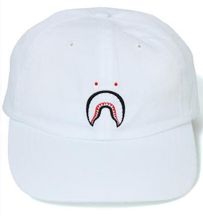 BAPE Shark Panel Cap White