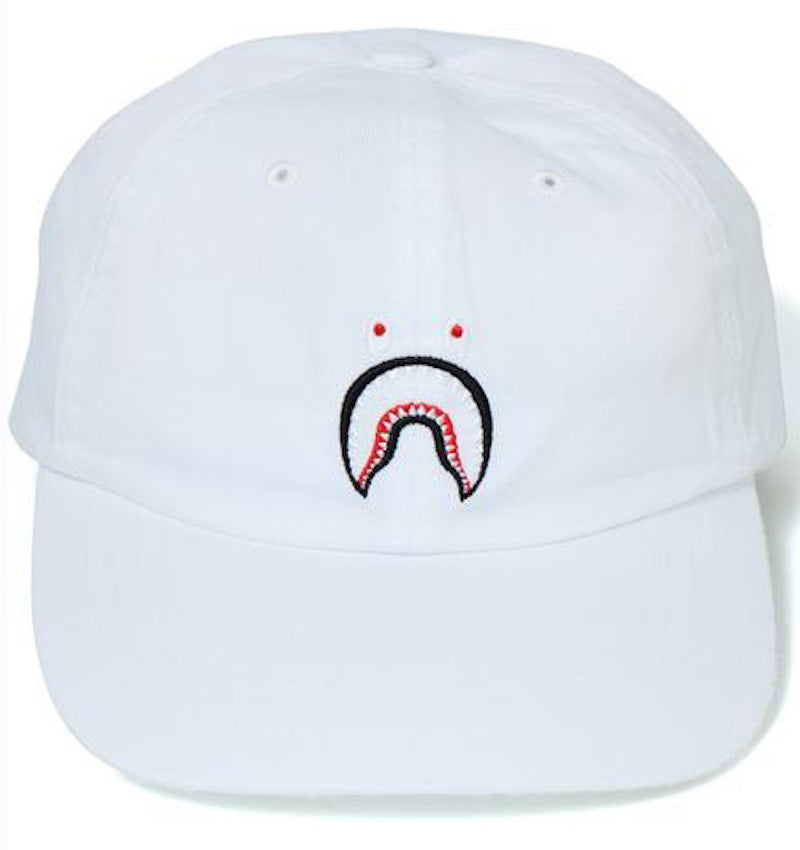 BAPE Shark Panel Cap White