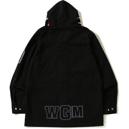 BAPE Shark Parachute Jacket Black
