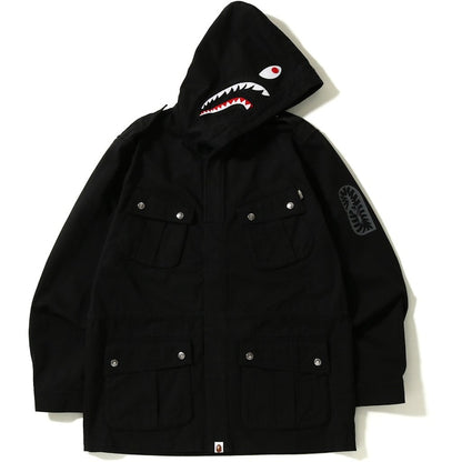 BAPE Shark Parachute Jacket Black