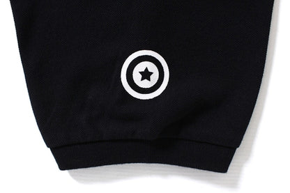 BAPE Shark Polo Black