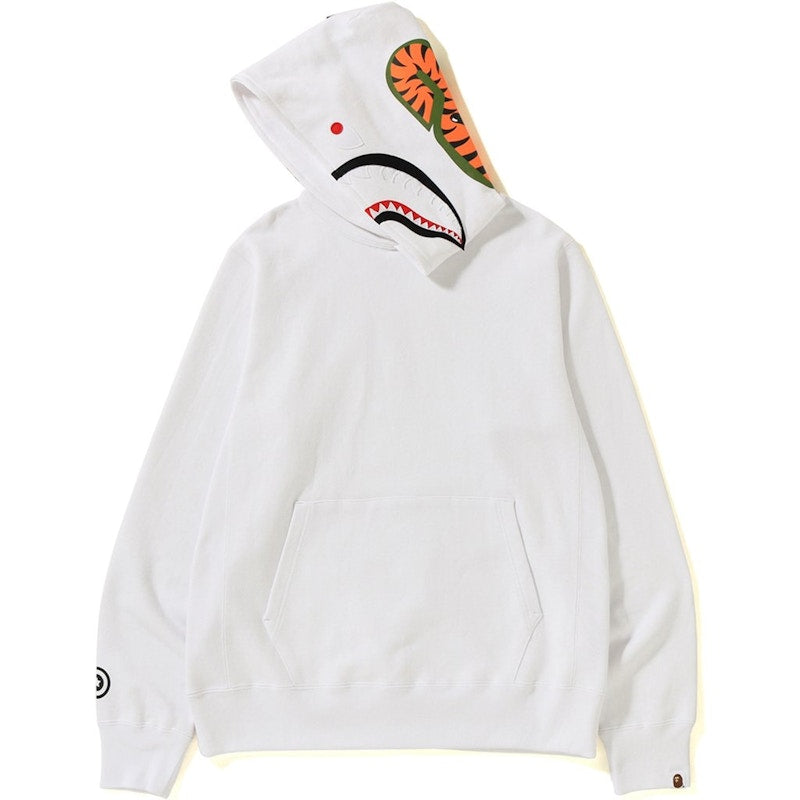 BAPE Shark Pullover Hoodie White