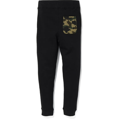 BAPE Shark Slim Sweat Pants Black/Green