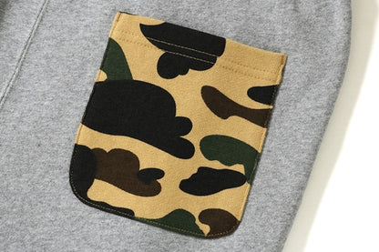 BAPE Shark Slim Sweat Pants Gray