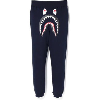 BAPE Shark Slim Sweat Pants Navy/Green