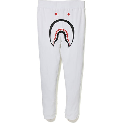 BAPE Shark Slim Sweat Pants White