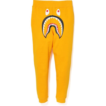 BAPE Shark Slim Sweat Pants Yellow/Green