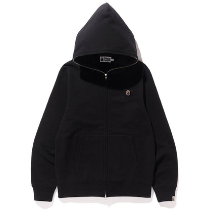 BAPE Silicon Ape Head Full Zip Hoodie Black