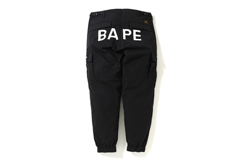 BAPE Slim 6 Pocket Jogger Pants Black