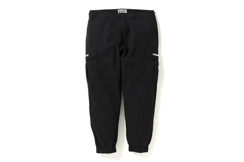 BAPE Slim 6 Pocket Jogger Pants Black