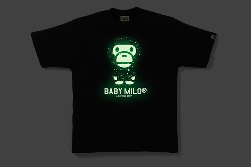 BAPE Space Camo Baby Milo Tee Black