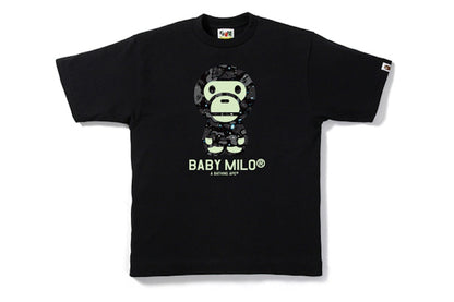 BAPE Space Camo Baby Milo Tee Black