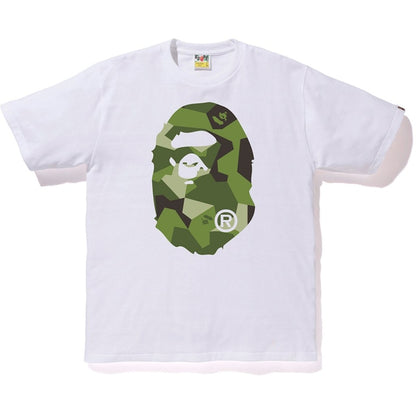 BAPE Splinter Camo Big Ape Head Tee White/Olive