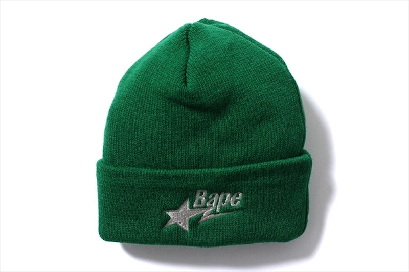 BAPE Sta Knit Cap Green